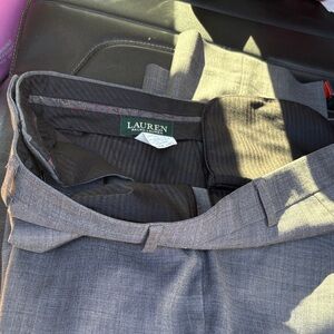 Lauren Ralph Lauren Men Gray Dress Pants